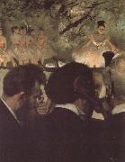 Edgar Degas Musicians in the orchestra oil painting